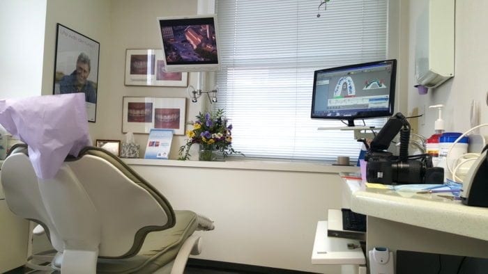 Dentist office operatory in Philadelphia PA